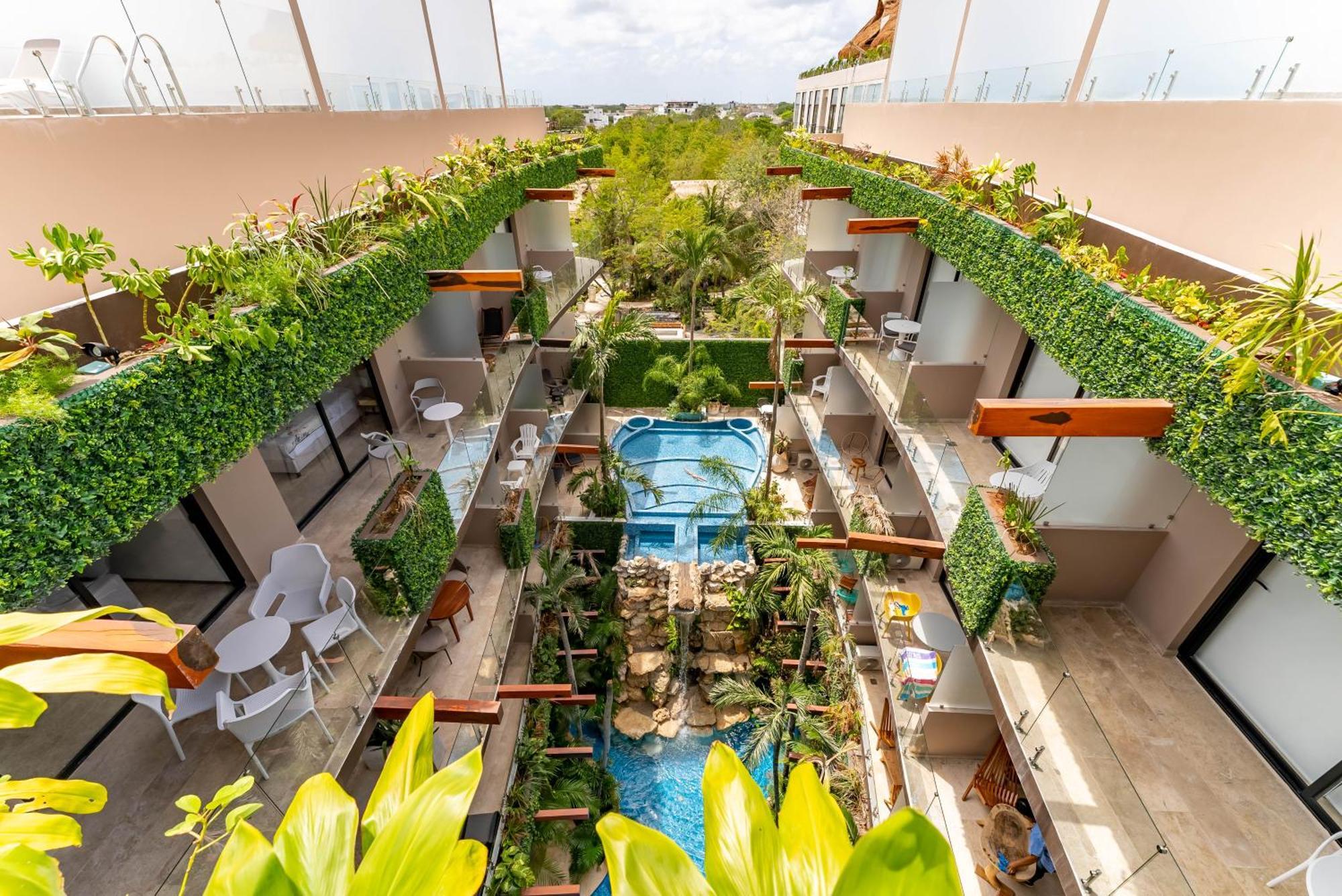 Menesse Apartments Tulum Esterno foto