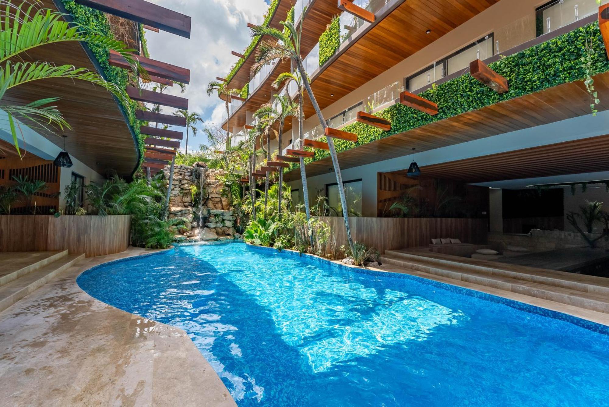 Menesse Apartments Tulum Esterno foto