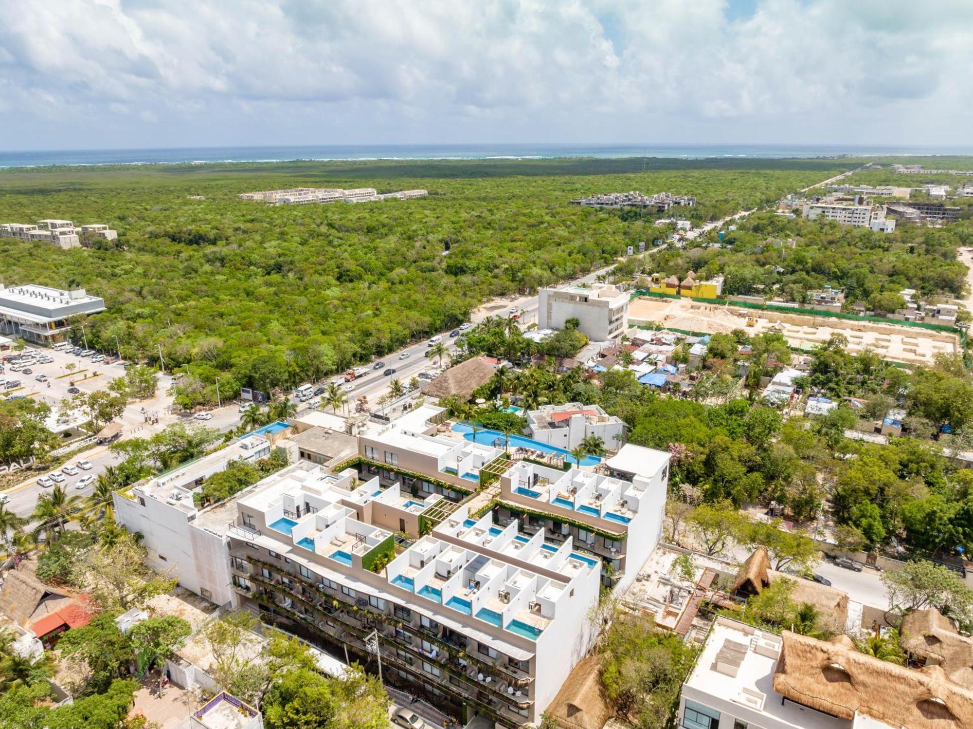 Menesse Apartments Tulum Esterno foto